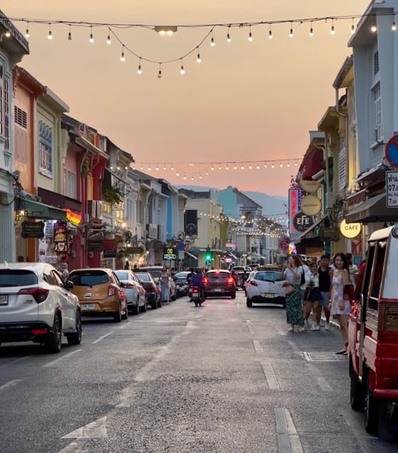 Phuket Old Town Phuket Old Town sunset
