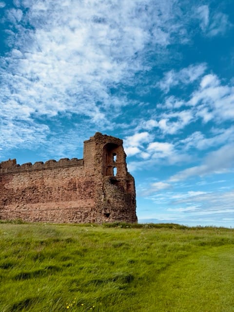North Berwick Tantallon Castle North Berwick Tantallon Castle