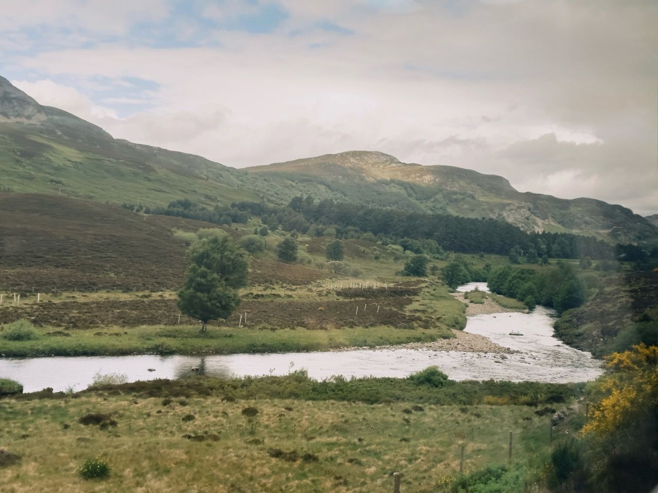 Newtonmore Edinburgh Inverness train Jun 26 Large