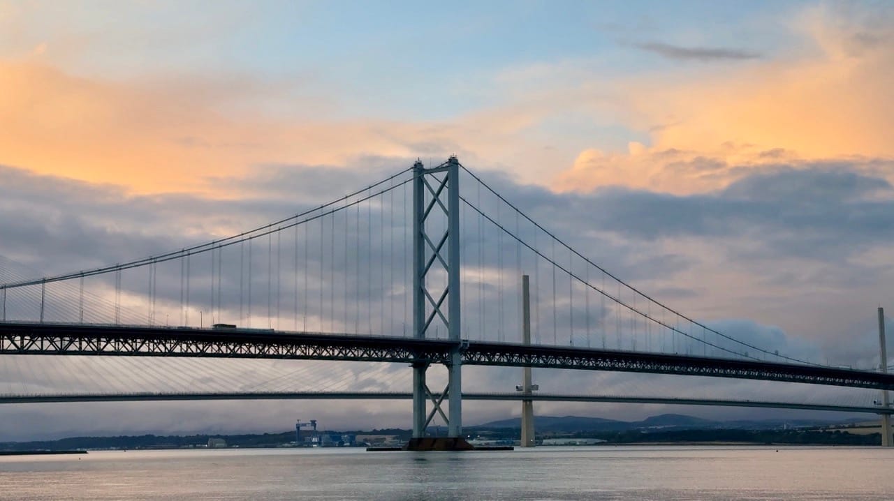 Queensferry Road Bridge sunset sept 25 4 Large