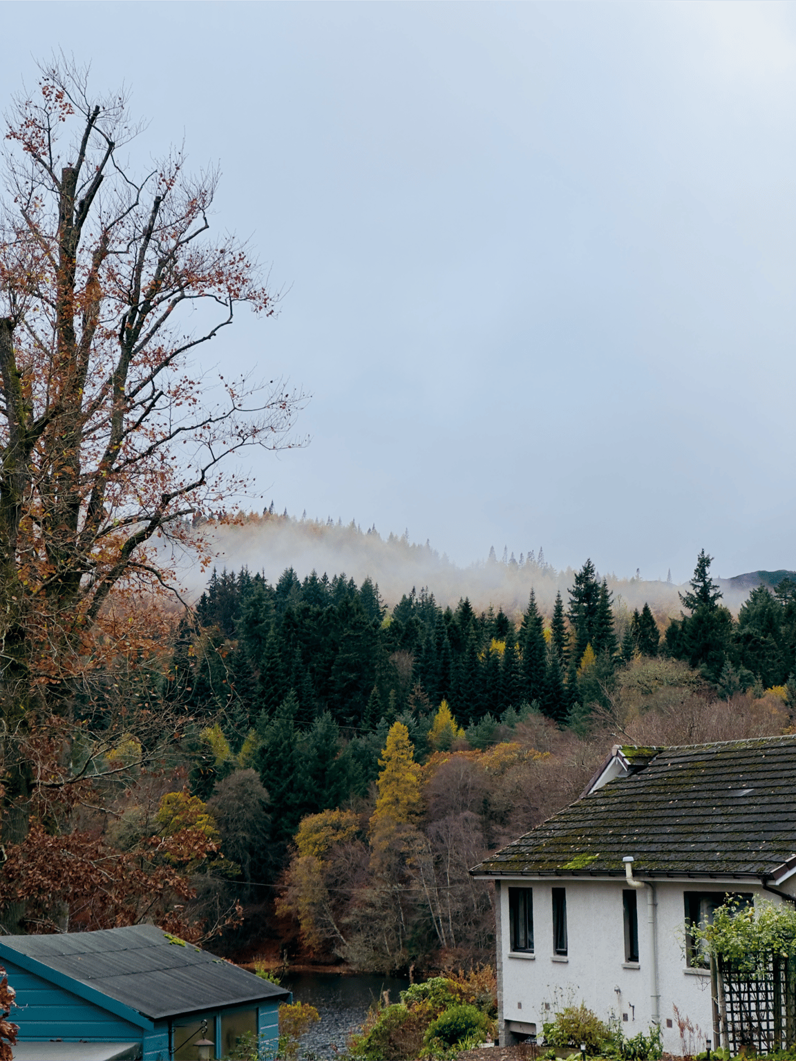 Pitlochry autumn Novembe