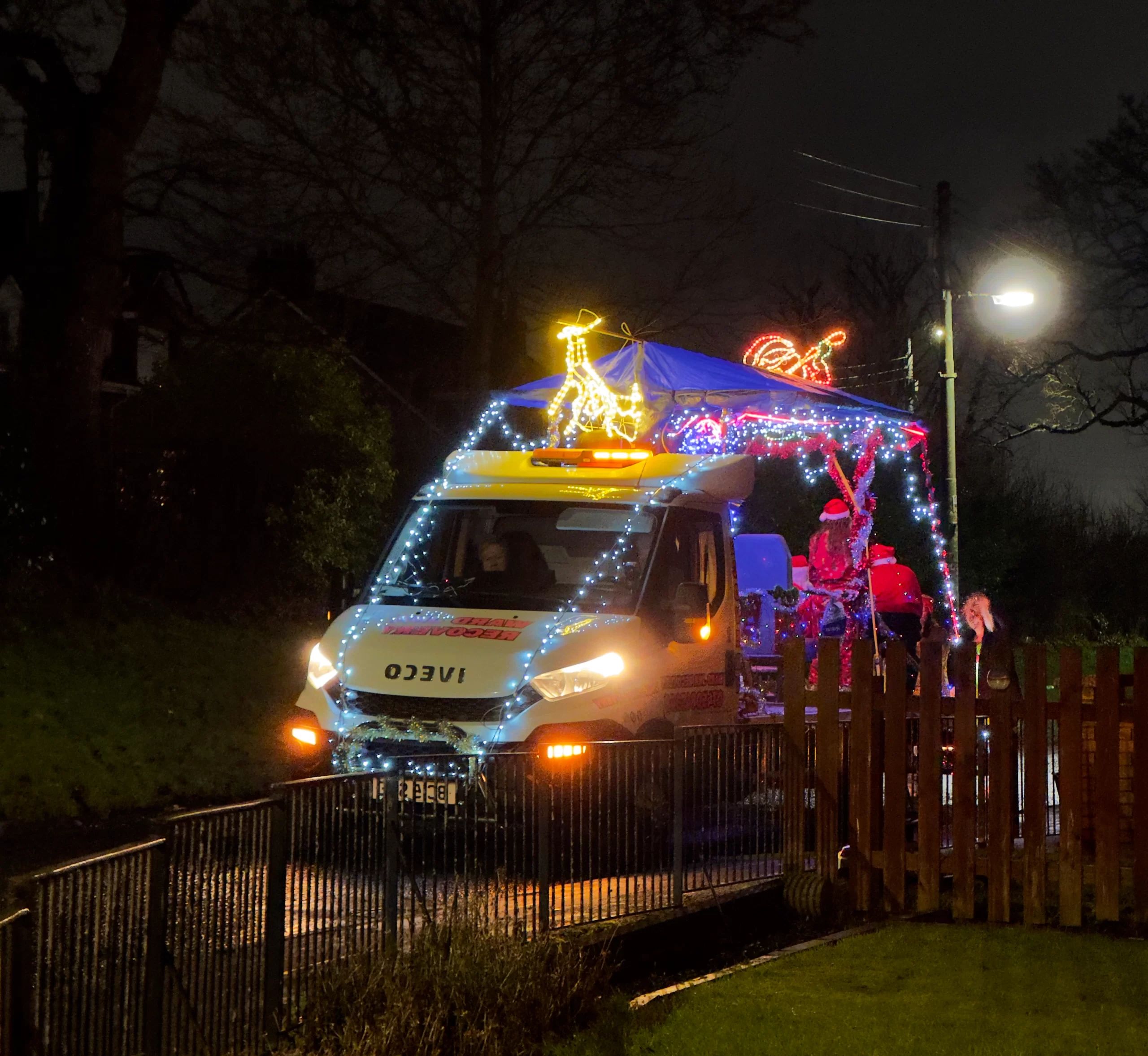 Glasgow Christmas Santa Truck Glasgow Christmas Santa Truck