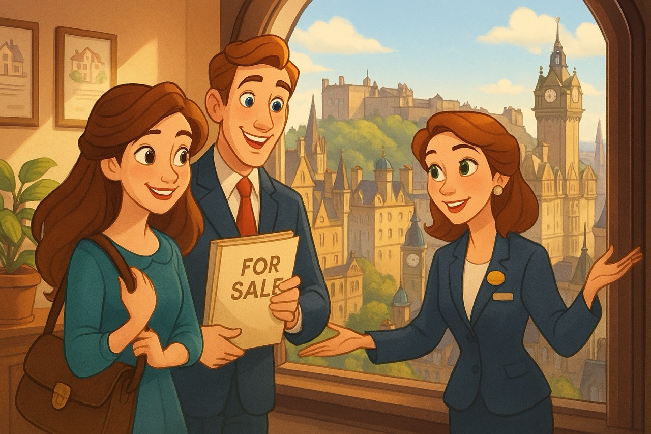 Finding a Home Away from Home: An Informal Guide to House Hunting in Edinburgh 6 agent house hunting Large